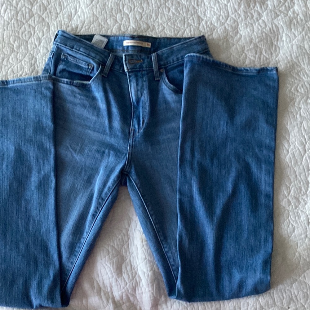 Levi’s 30 x32 725 High rise bootcut Lapis zapped medium wash.Bought from Levi’s